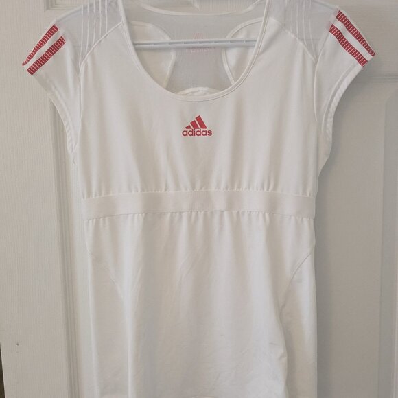 Addidas Tennis T-shirt, white, small - Picture 1 of 1